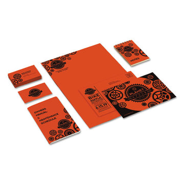 Astrobrights® Color Cardstock, 65 Lb, 8.5 X 11, Orbit Orange, 250-pack freeshipping - TVN Wholesale